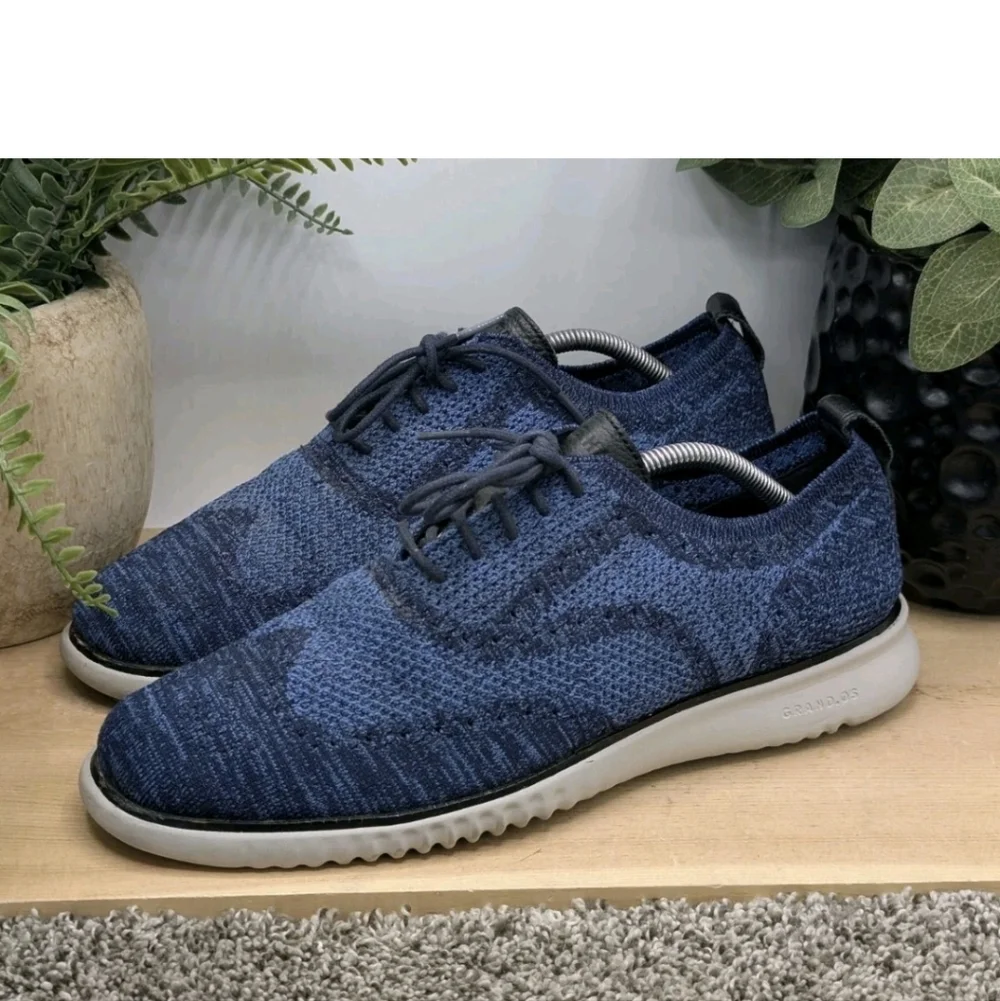 Cole Haan Mens Size 10.5M Zerogrand Flyknit Wingtip Casual Dress Work Shoes
